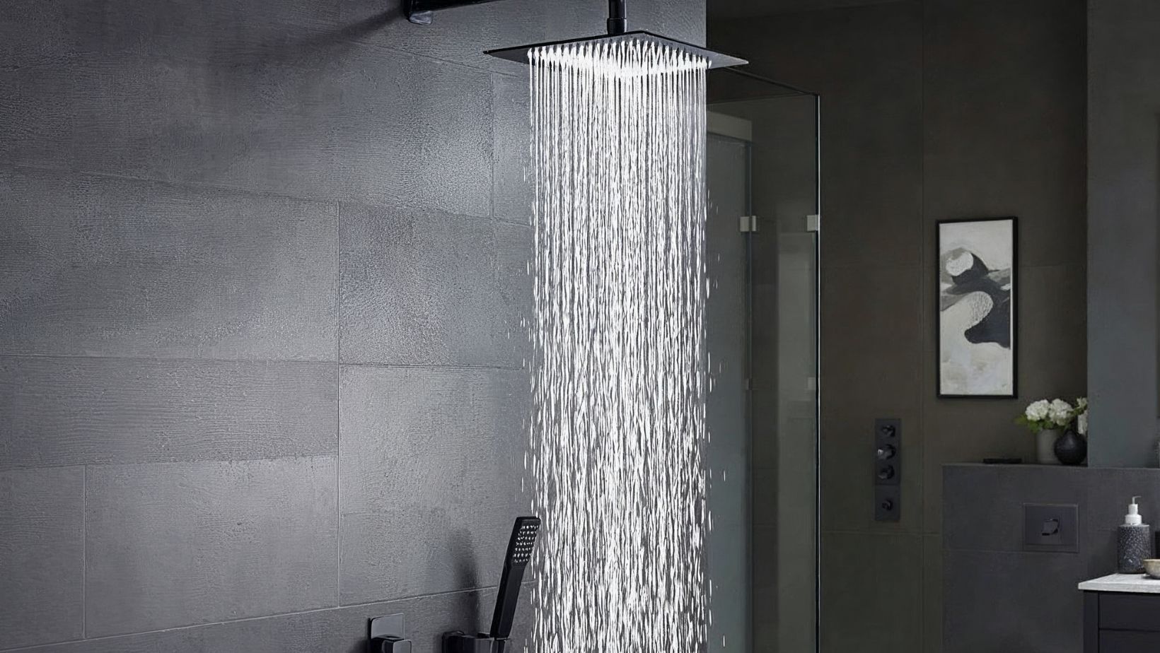 Ceiling mounted vs wall mounted rainfall showerheads which one is better