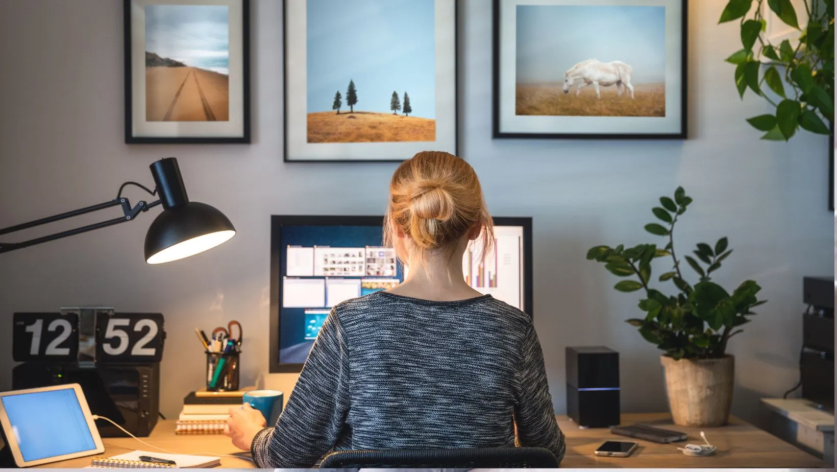 The work from home revolution designing a stylish yet functional office space