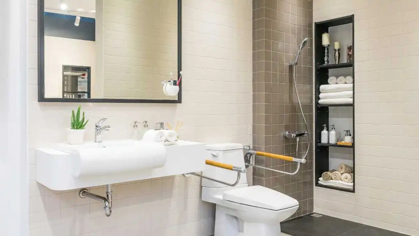The accessible bathroom how to combine safety and luxury