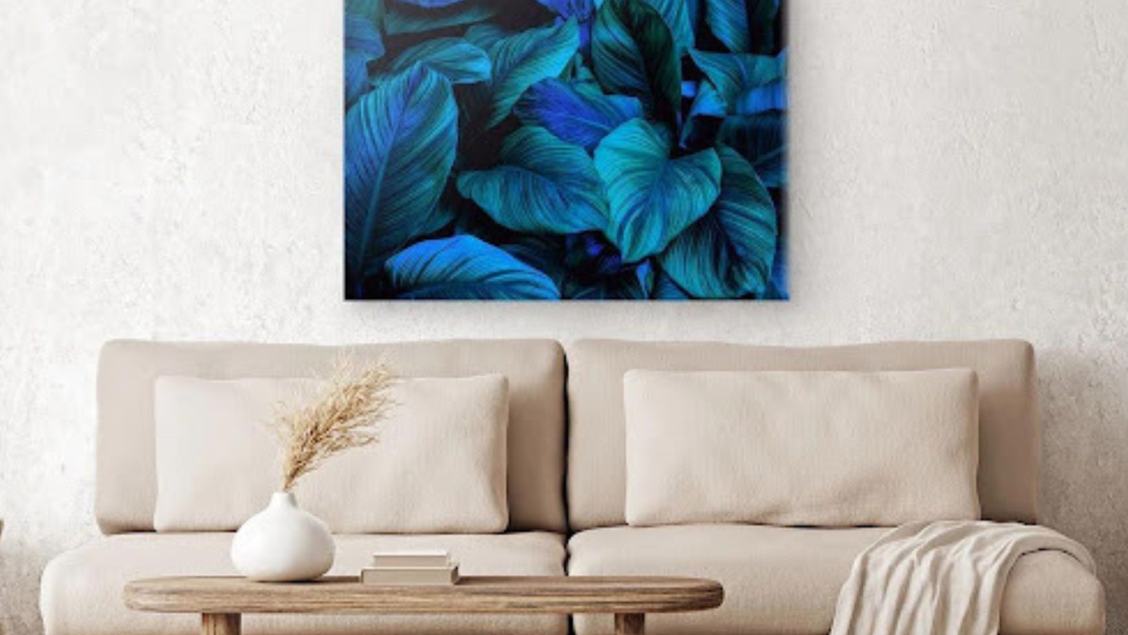 Canvas prints as design anchors personalizing your home aesthetic