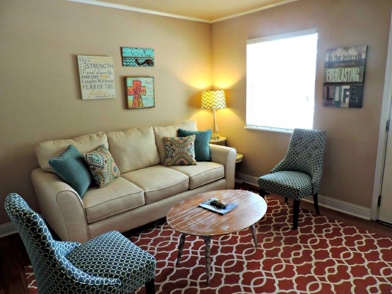 Transform your living room with no new furniture needed