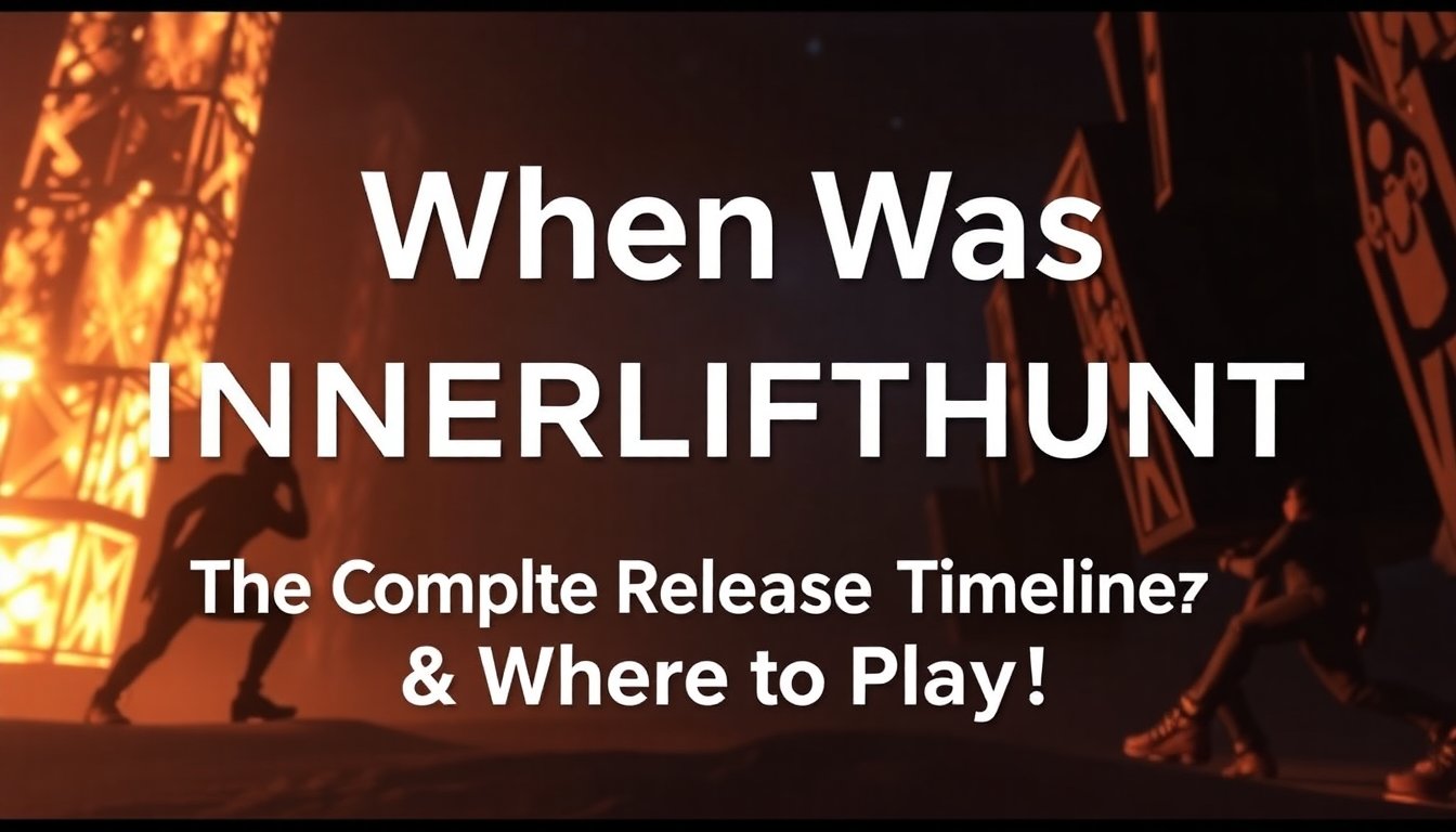 when was the game innerlifthunt released