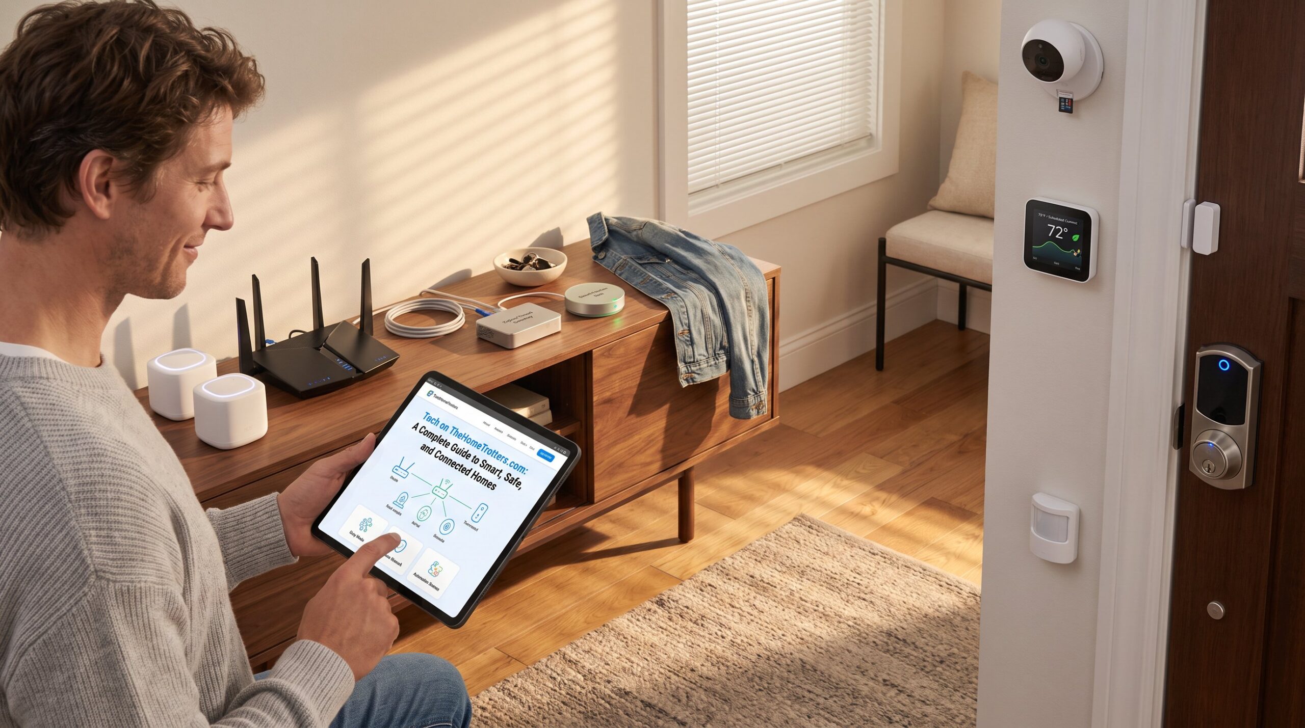 Tech on TheHomeTrotters.com: A Complete Guide to Smart, Safe, and Connected Homes