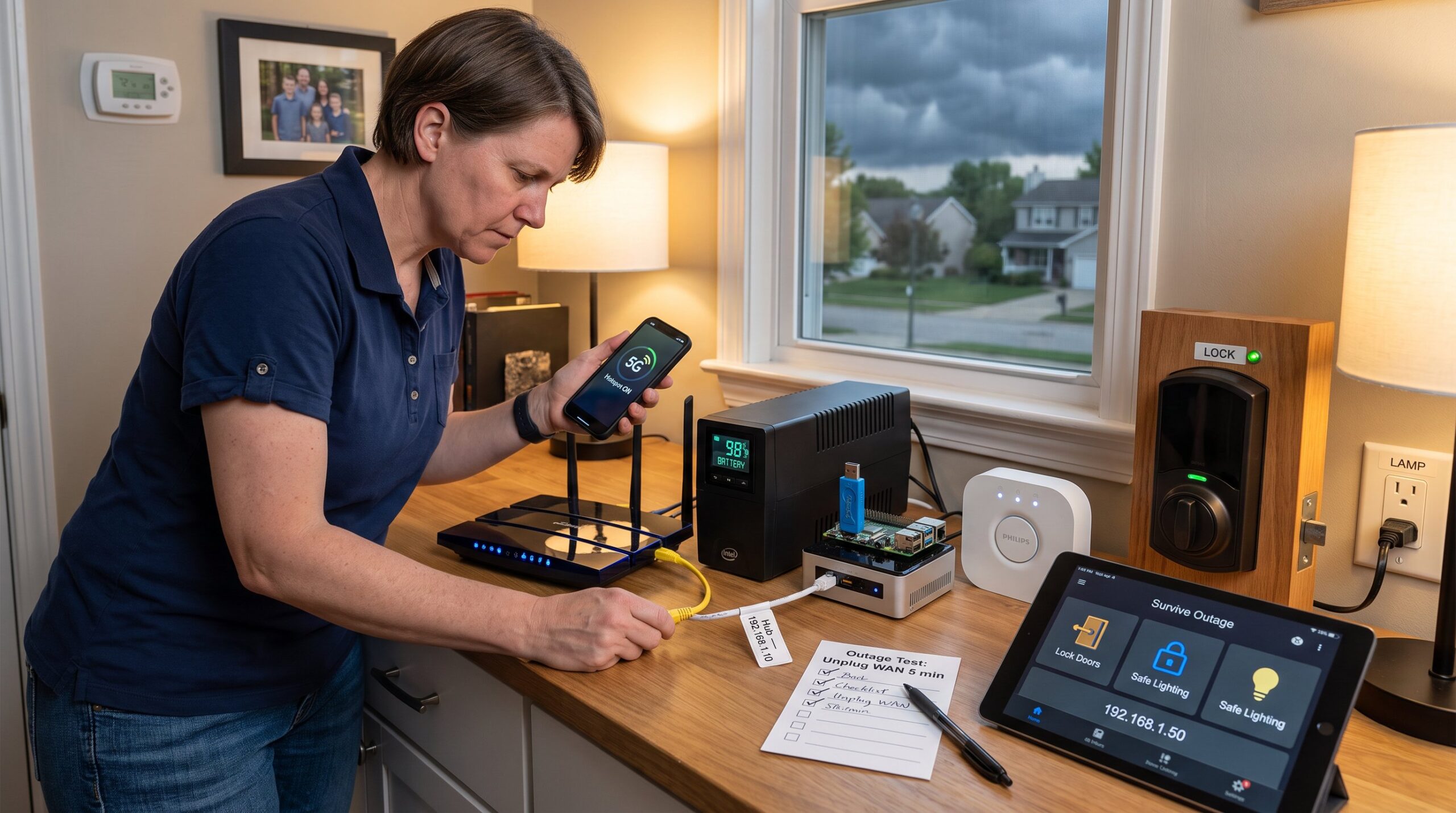How to Keep Smart Home Devices Working During Internet Outages